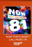 Now That's What I Call Music 81 CD