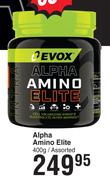 Evox Alpha Amino Elite Assorted-400g