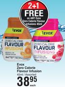 Evox Zero Calorie Flavour Infusion Assorted-45ml Each