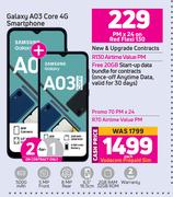 Samsung Galaxy A03 Core 4G Smartphone-Each