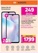 Xiaomi Redmi 9A 4G Smartphone-Each