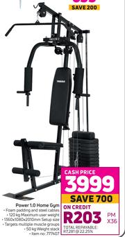 Trojan power 1.0 home gym best sale