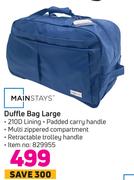 Mainstays Duffel Bag Large