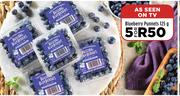 Blueberry Punnets-For 5 x 125g