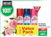 Air Scents Value Pack 3 x 200ml-Per Pack