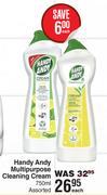 Handy Andy Multipurpose Cleaning Cream-750ml Each