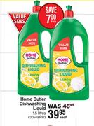 Home Butler Dishwashing Liquid-1.5Ltr Each