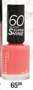 Rimmel London 60 Seconds Super Shine