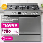 Samsung 95L 90cm 5 Gas Burner With Triple Plate NY90T5010SS