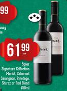 Spier Signature Collection Merlot, Cabernet Sauvignon, Pinotage, Shiraz Or Red Blend-750ml Each
