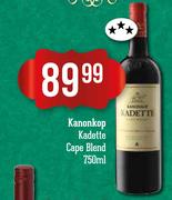 Kanonkop Kadette Cape Blend-750ml