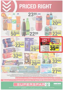SUPERSPAR EASTERN CAPE : Our Best For less (22 June - 4 July 2021) Valid in Bluewater Bay, Despatch, Amalinda, Vincent, Knysna, Heather Park, Jeffrey's Bay, Rosehill, Leyvale, Sedgefield, Spandau, page 12