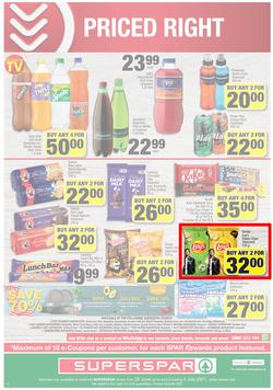 SUPERSPAR EASTERN CAPE : Our Best For less (22 June - 4 July 2021) Valid in Bluewater Bay, Despatch, Amalinda, Vincent, Knysna, Heather Park, Jeffrey's Bay, Rosehill, Leyvale, Sedgefield, Spandau, page 12