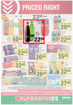 SUPERSPAR EASTERN CAPE : Our Best For less (22 June - 4 July 2021) Valid in Bluewater Bay, Despatch, Amalinda, Vincent, Knysna, Heather Park, Jeffrey's Bay, Rosehill, Leyvale, Sedgefield, Spandau, page 12