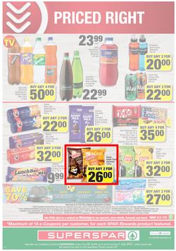 SUPERSPAR EASTERN CAPE : Our Best For less (22 June - 4 July 2021) Valid in Bluewater Bay, Despatch, Amalinda, Vincent, Knysna, Heather Park, Jeffrey's Bay, Rosehill, Leyvale, Sedgefield, Spandau, page 12