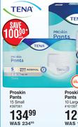 Tena Proskin Pants 15 Small