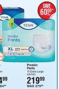 Tena Proskin Pants 15 Extra Large
