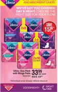 Libresse Ultra+ Duo Pack With Wings Pads Assorted-Per Pack