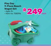 Play Day 9 Piece Beach Wagon Set-Each
