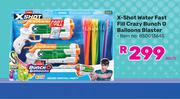 Zuru X-Shot Water Fast Fill Crazy Bunch O Balloons Blaster