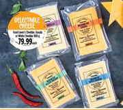 Food Lover's Cheddar, Gouda Or White Cheddar-800g Each