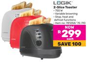 Logik 2-Slice Toaster-Each