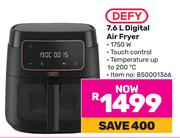 Defy 7.6Ltr Digital Air Fryer