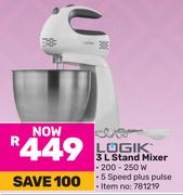 Logik 3Ltr Stand Mixer
