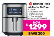 Bennett Read 6Ltr Air Fryer