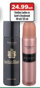 Yardley Ladies Or Gent's Deodorant-90ml/125ml Each
