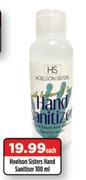 Hoelson Sisters Hand Sanitiser-100ml Each