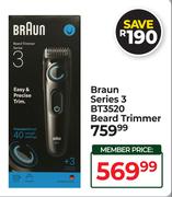 Braun Series 3 BT3520 Beard Trimmer
