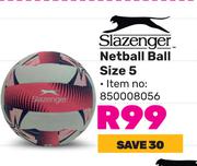 Slazenger Netball Ball Size 5 850008056