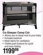 Baby Things Co-Sleeper Camp Cot