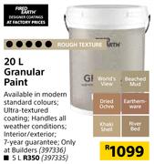 Fired Earth 5L Granular Paint