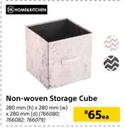 Home & Kitchen Non Woven Storage Cube-280mm (h) x 280mm (w) x 280mm (d) Each