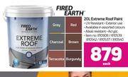 Fired Earth Extreme Roof Paint-20L Each