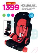Safeway Moto X5 Car Seat