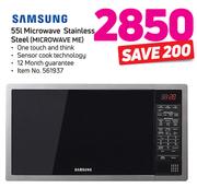 Samsung 55Ltr Microwave In Stainless Steel MICROWAVE ME