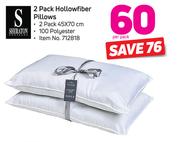 Sheraton 2-Pack Hollowfiber Pillows-Per Pack