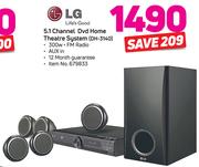 LG 5.1 Channel DVD Home Theatre System DH-3140