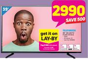 Telefunken 39” HD LED TV TLEDD-39 HD A