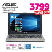 Asus Intel Celeron Notebook