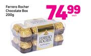 Ferrero Rocher Chocolate Box-200g Each