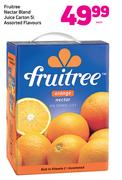 Fruitree Nectar Blend Juice Carton Assorted Flavours-5Ltr Each