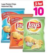 Lays Potato Chips-3x36g
