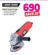 Black & Decker 900W Angle Grinder