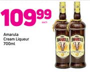 Amarula Cream Liqueur-700ml Each