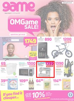 Game Zambia : OMGame Sale! (12 July - 25 July 2018), page 1