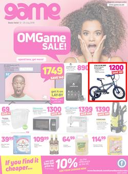 Game Zambia : OMGame Sale! (12 July - 25 July 2018), page 1